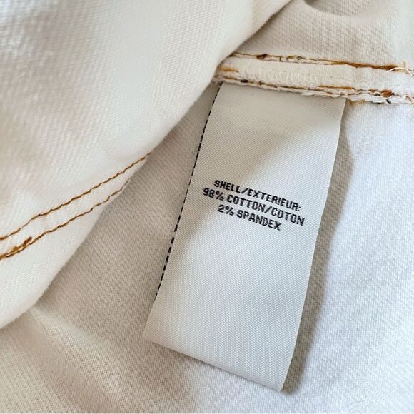 Bagatelle Collection Off-white Utility Jacket Button Belted Cotton, Women Small - Picture 6 of 11